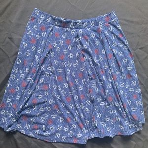 Lularoe 3xl Madison with umbrella print